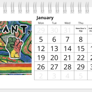 SBSJ Black History Month Desk Calendar